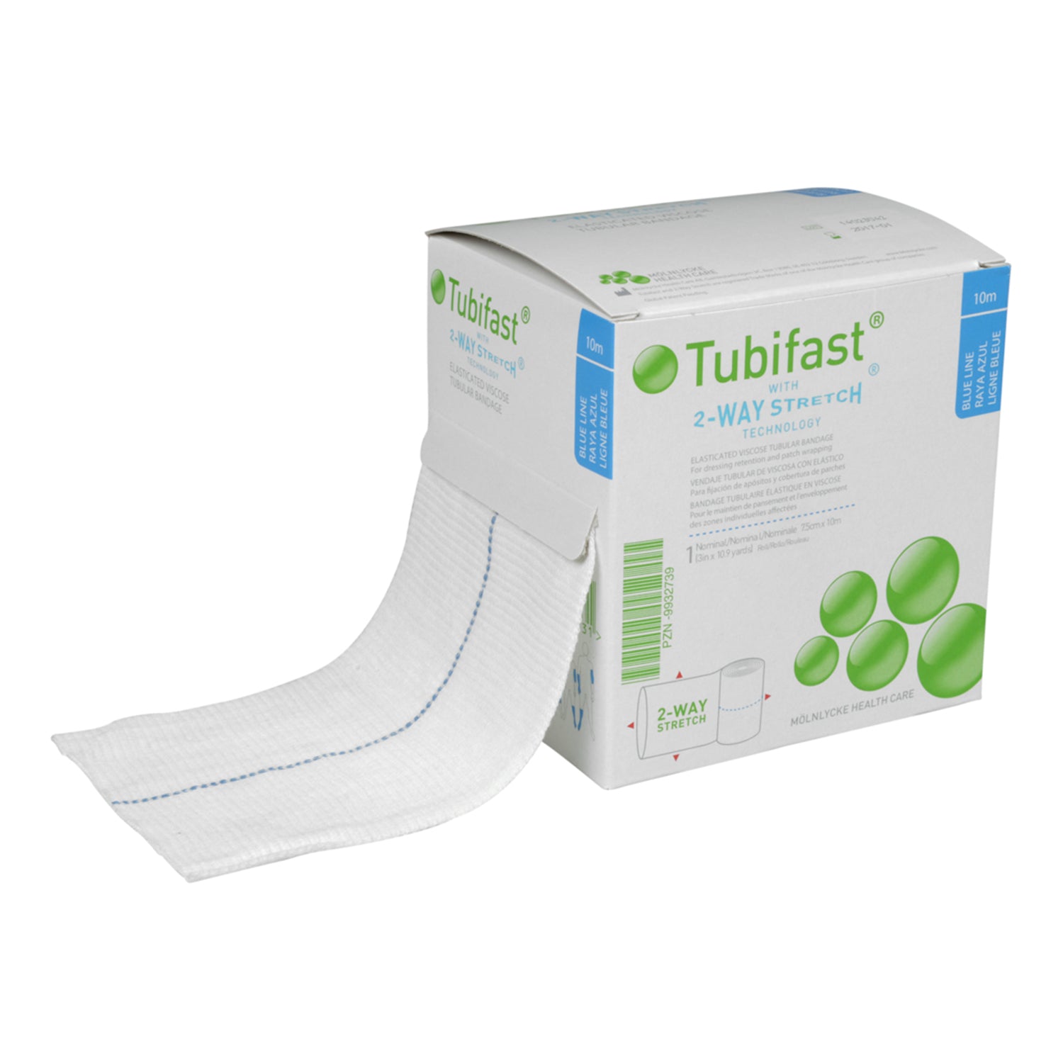 Tubifast with 2 Way Stretch | Blue Line