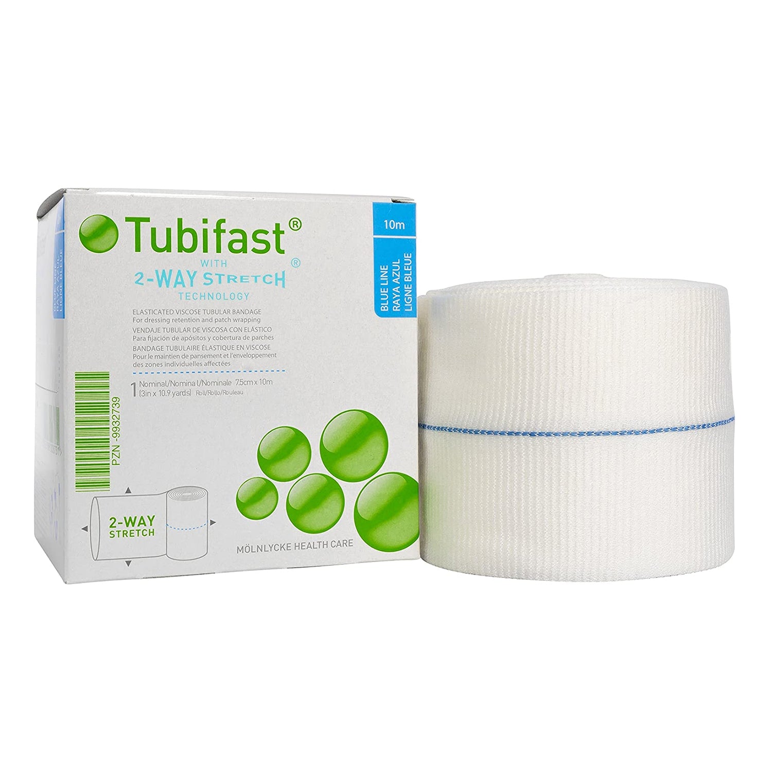 Tubifast with 2 Way Stretch | Blue Line