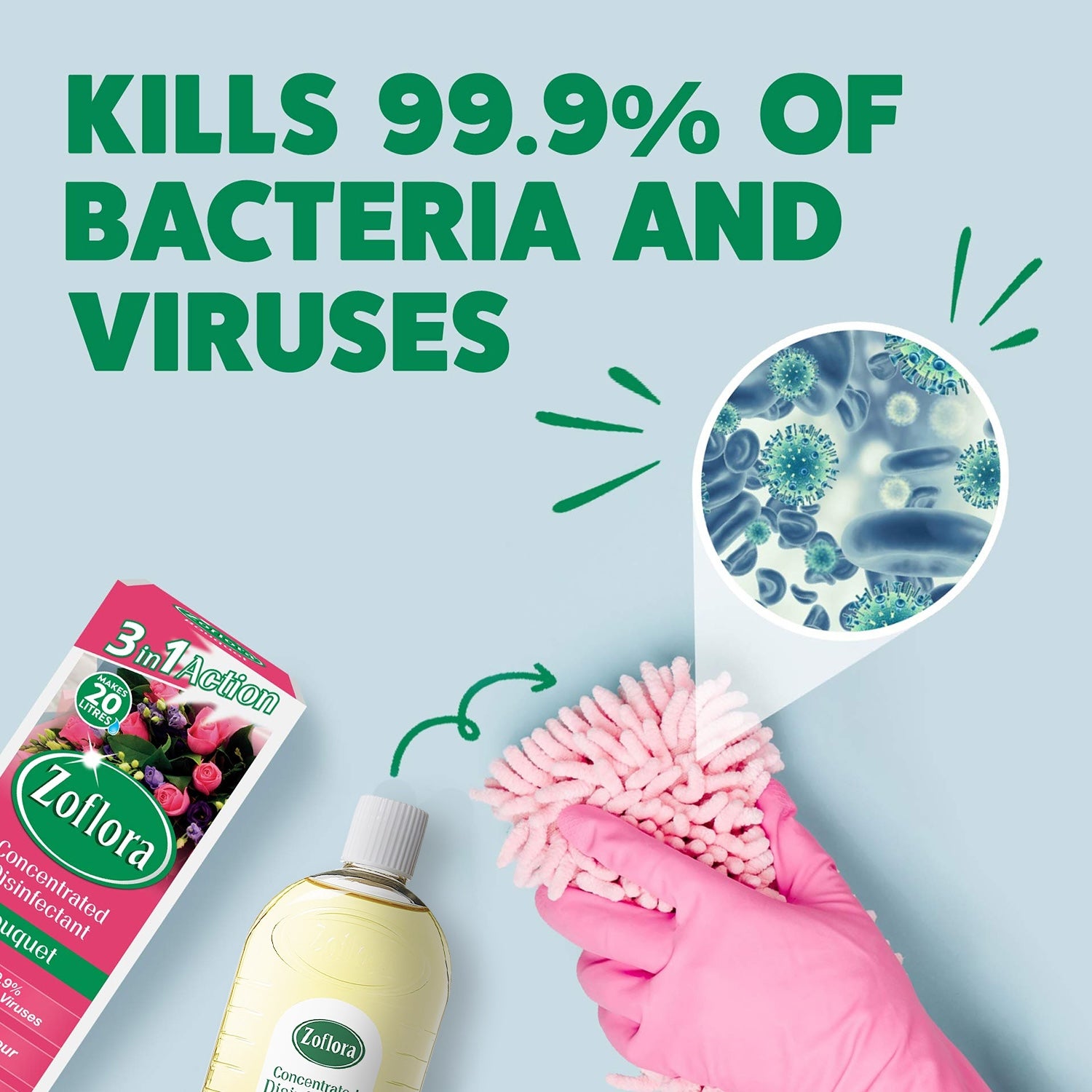 Zoflora Disinfectant | 500ml | Assorted Scents (9)
