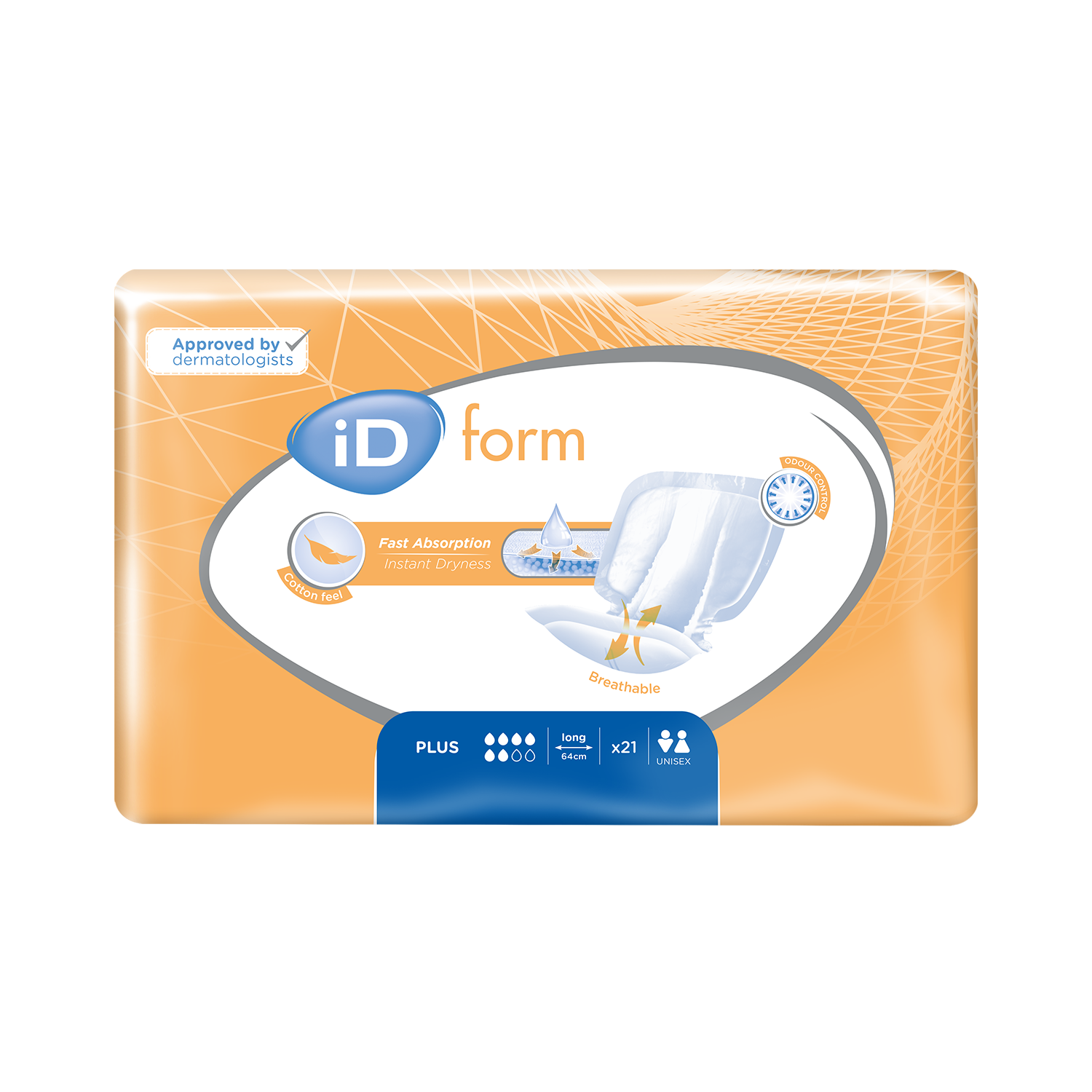 iD Form Plus | Long | Case of 8 Packs (21 Pieces / Pack) (1)