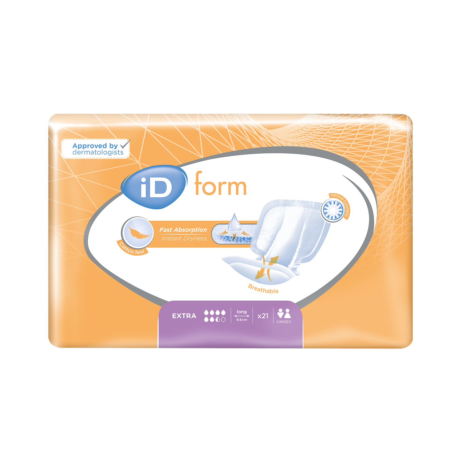 iD Form Extra | Long | Case of 8 Packs (21 Pieces / Pack) (1)