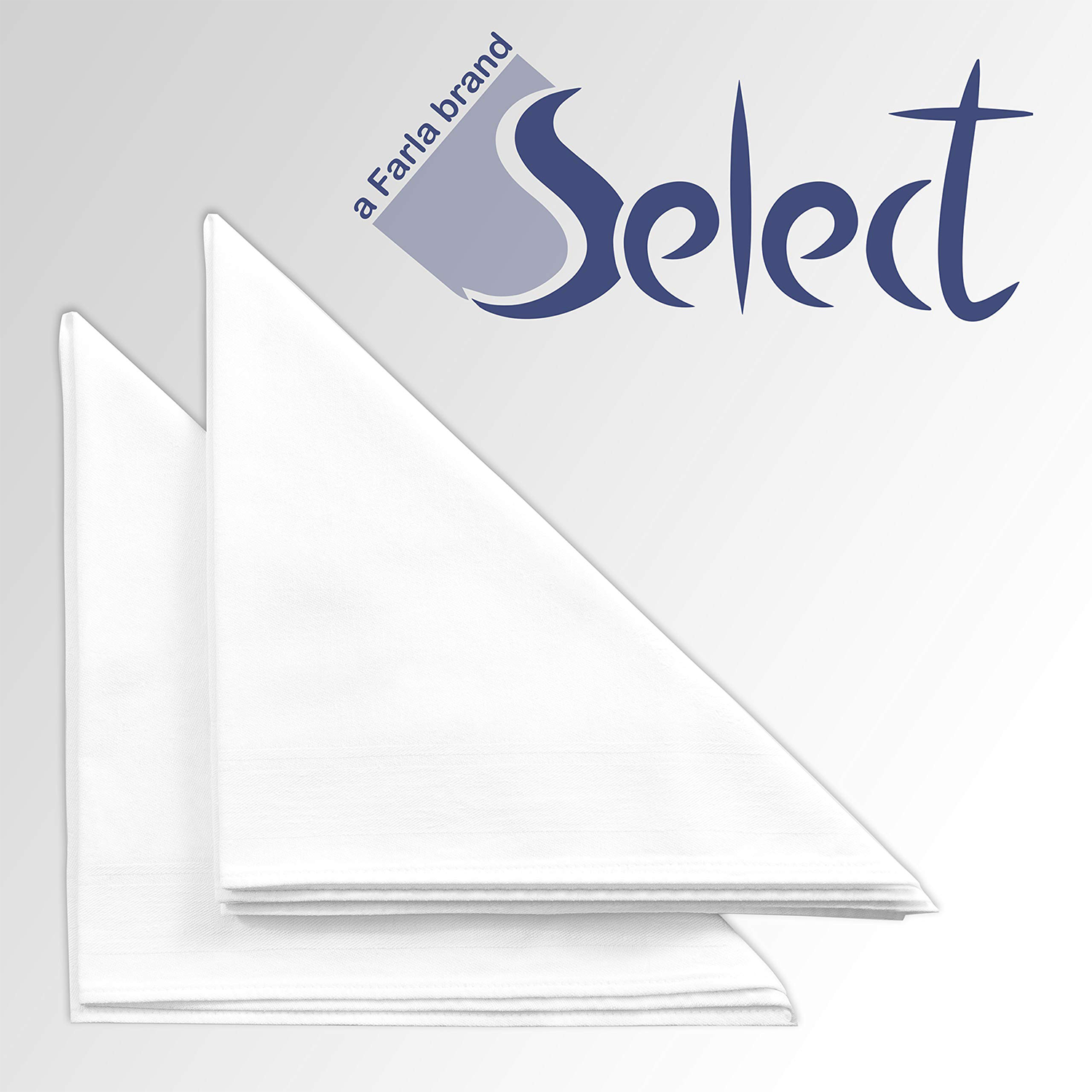 Select Everyday Napkins | 2 Ply | 33 x 33cm | White | Pack of 100 (3)