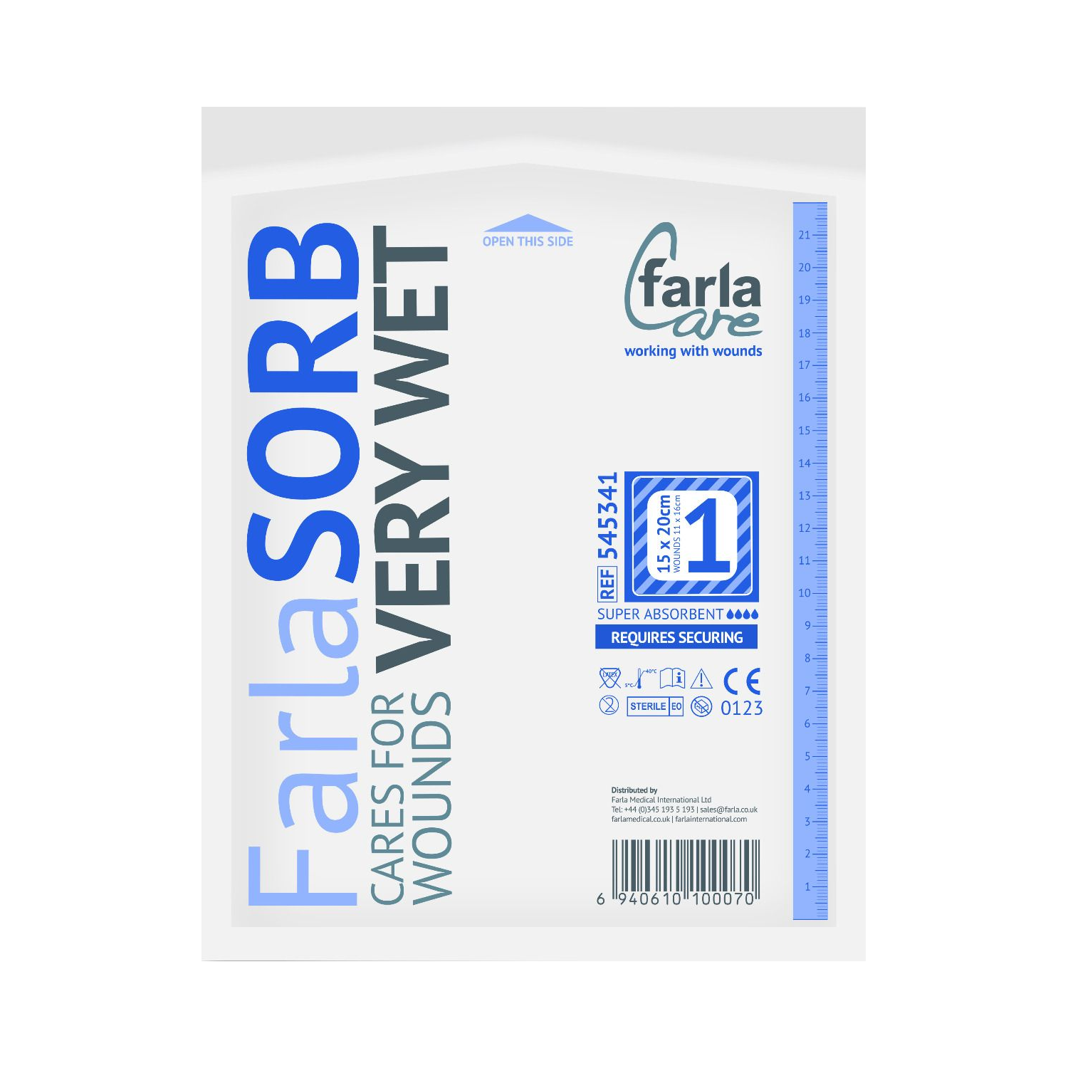 FarlaSORB Super Absorbent | 15 x 20cm | Pack of 5 (1)