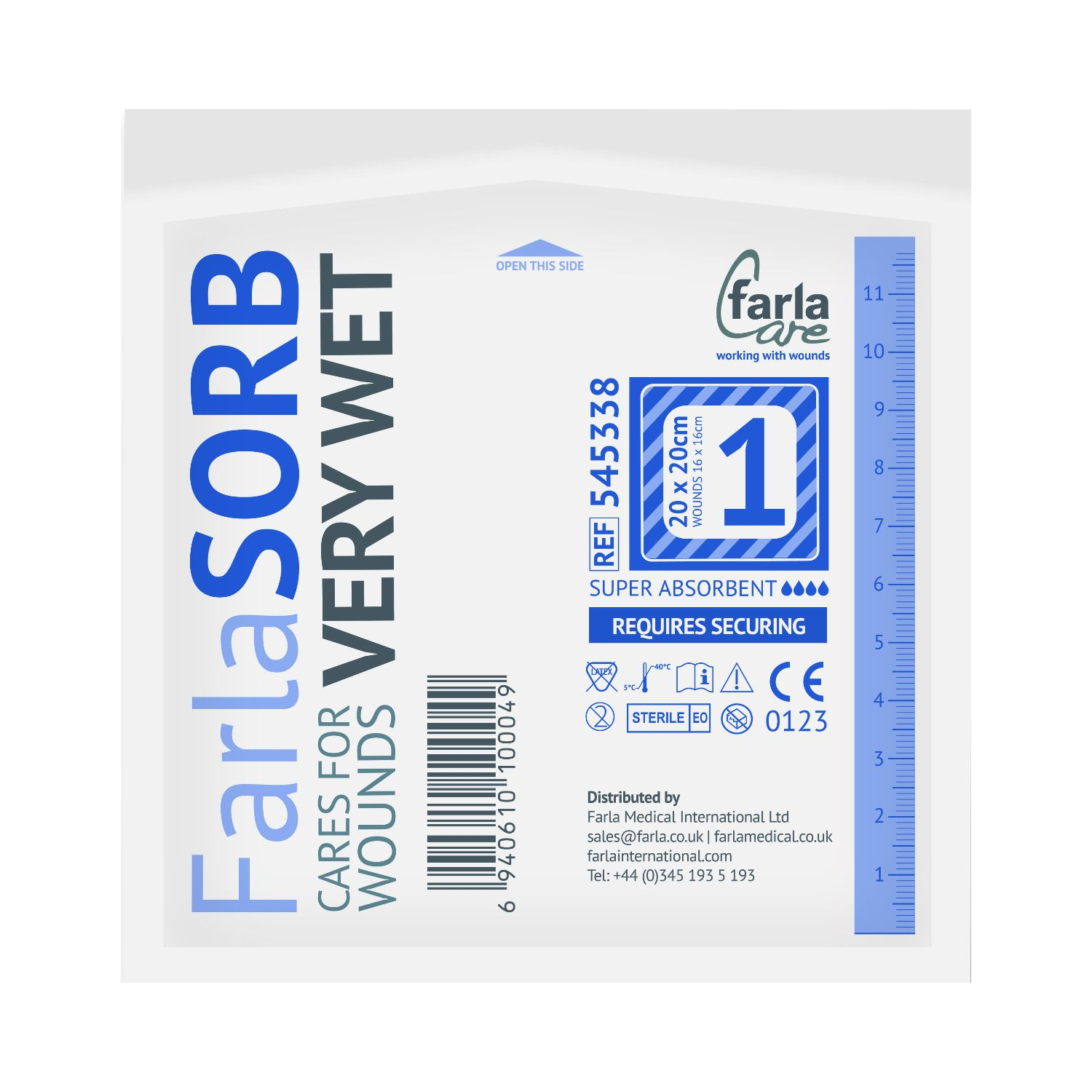 FarlaSORB Super Absorbent | 20 x 20cm | Pack of 5 (1)