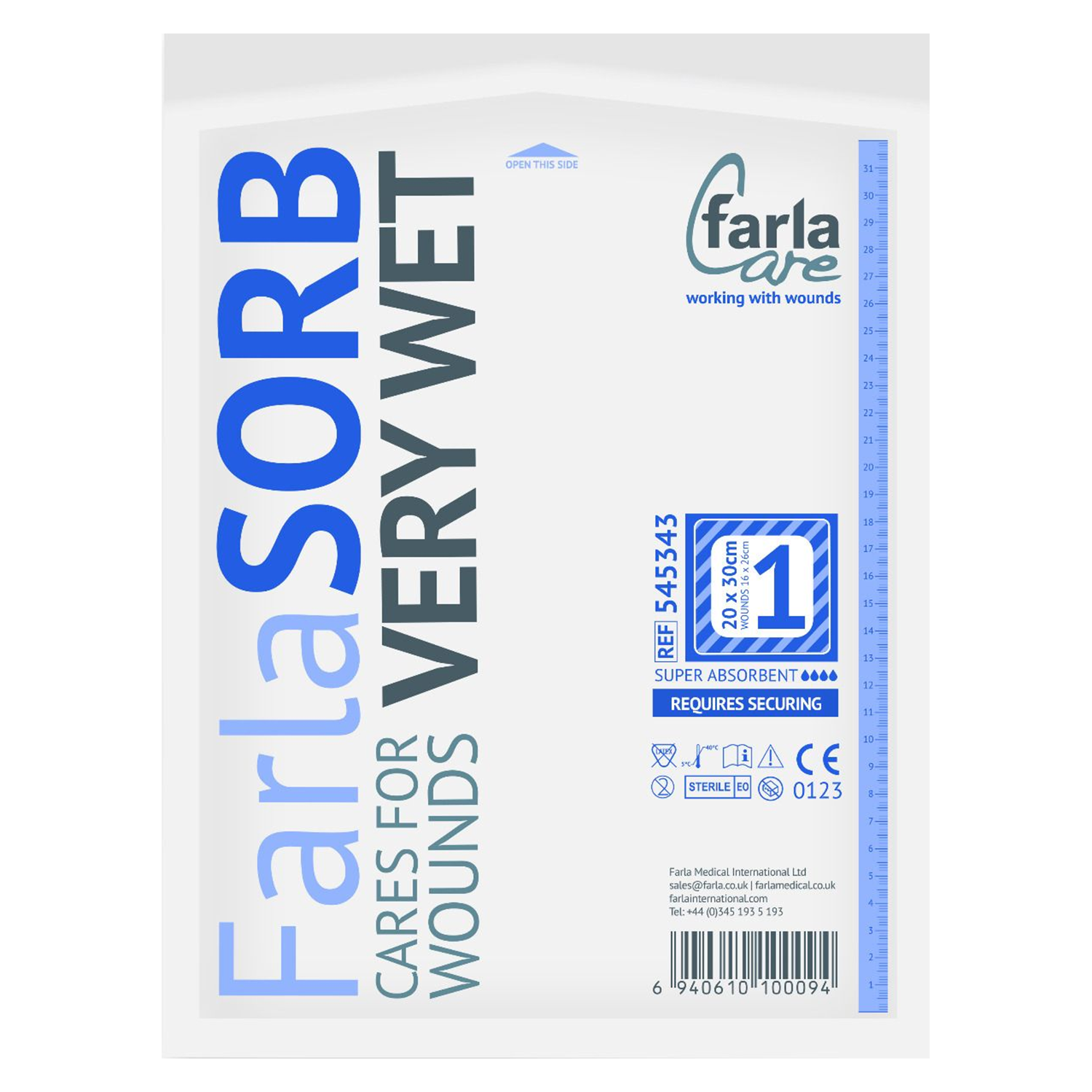 FarlaSORB Super Absorbent | 20 x 30cm | Pack of 5 (1)