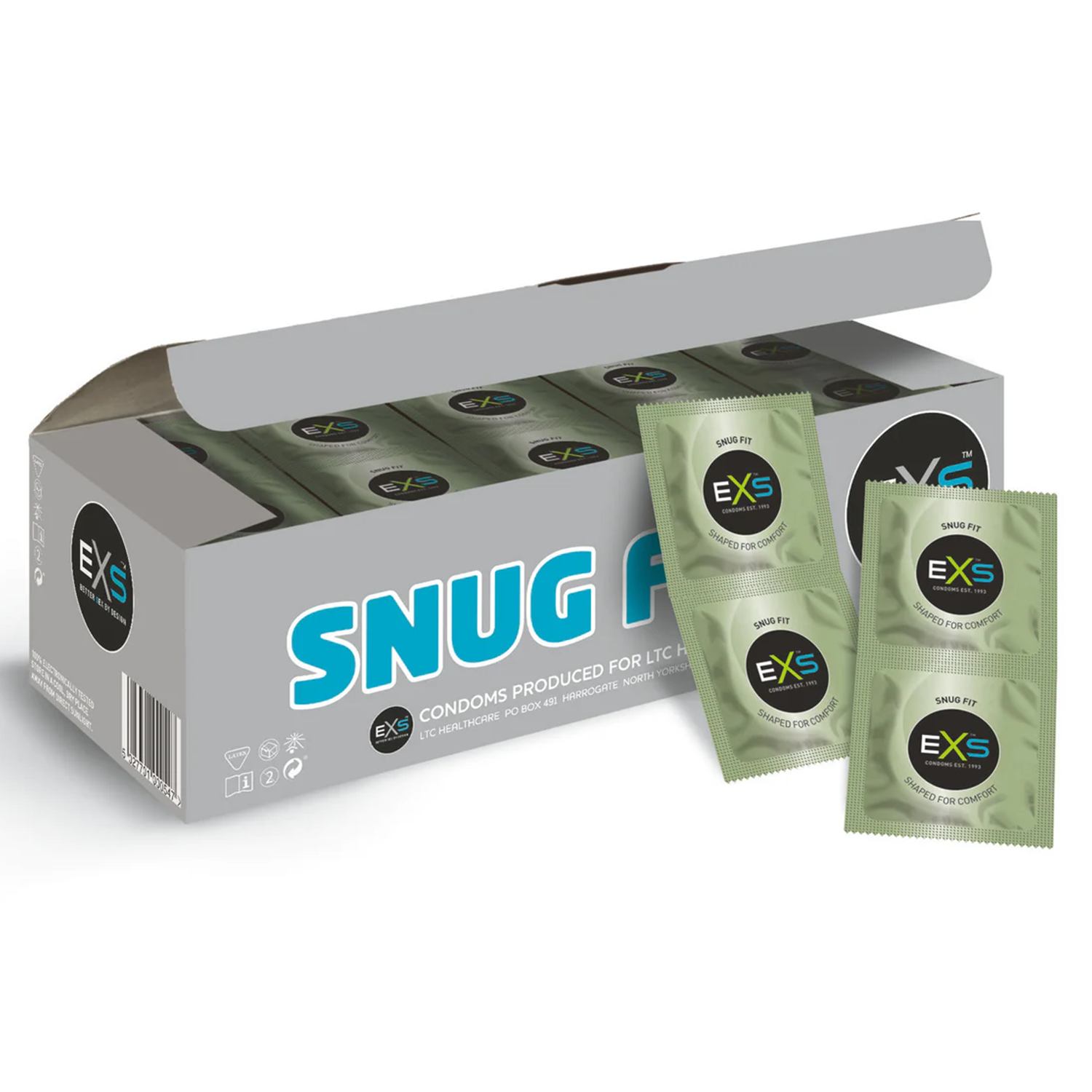 EXS Condoms | Snug Fit | Pack of 144 (4)