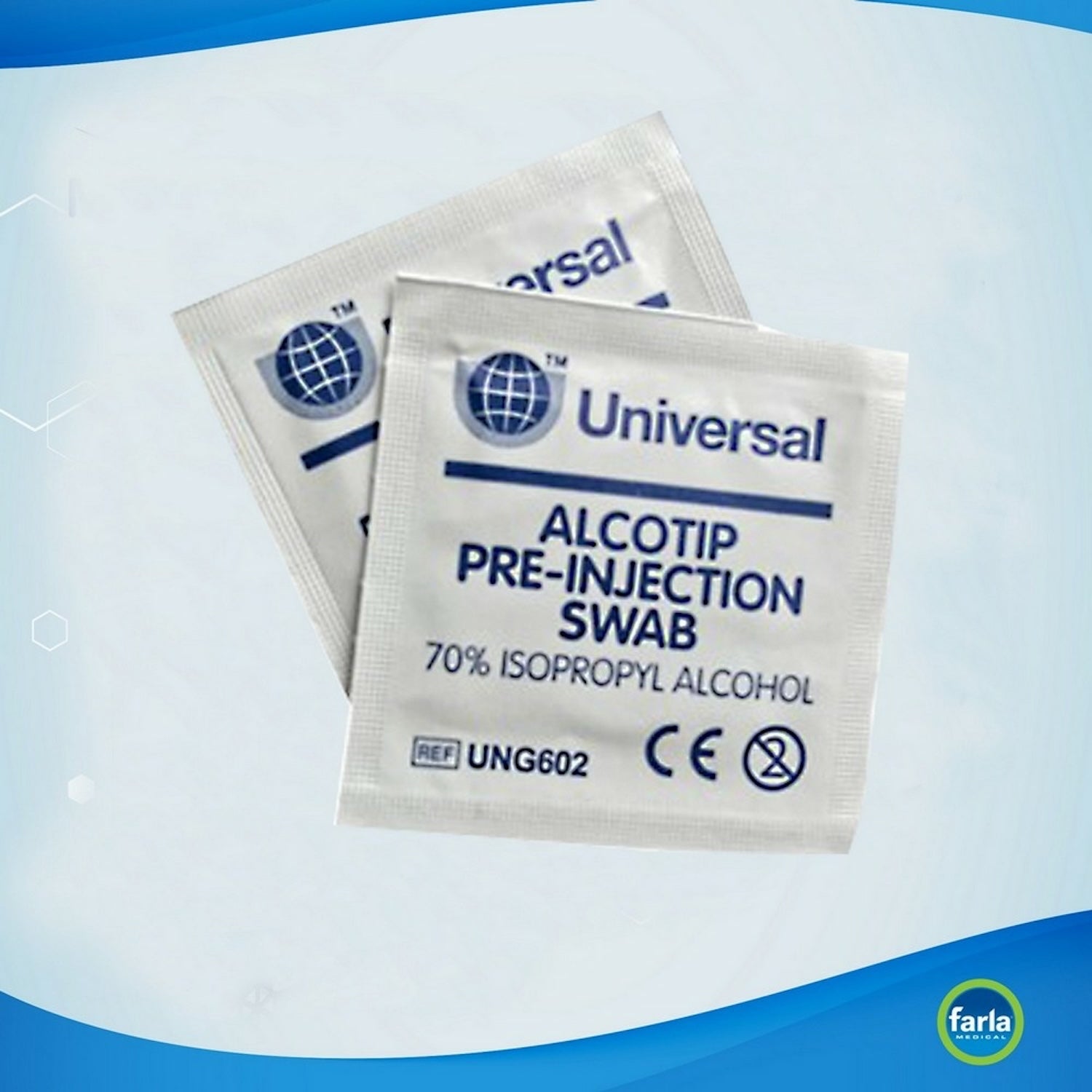 PDI Alcotip Swab 3 x 3cm 70% Alcohol | Pack of 100 (3)