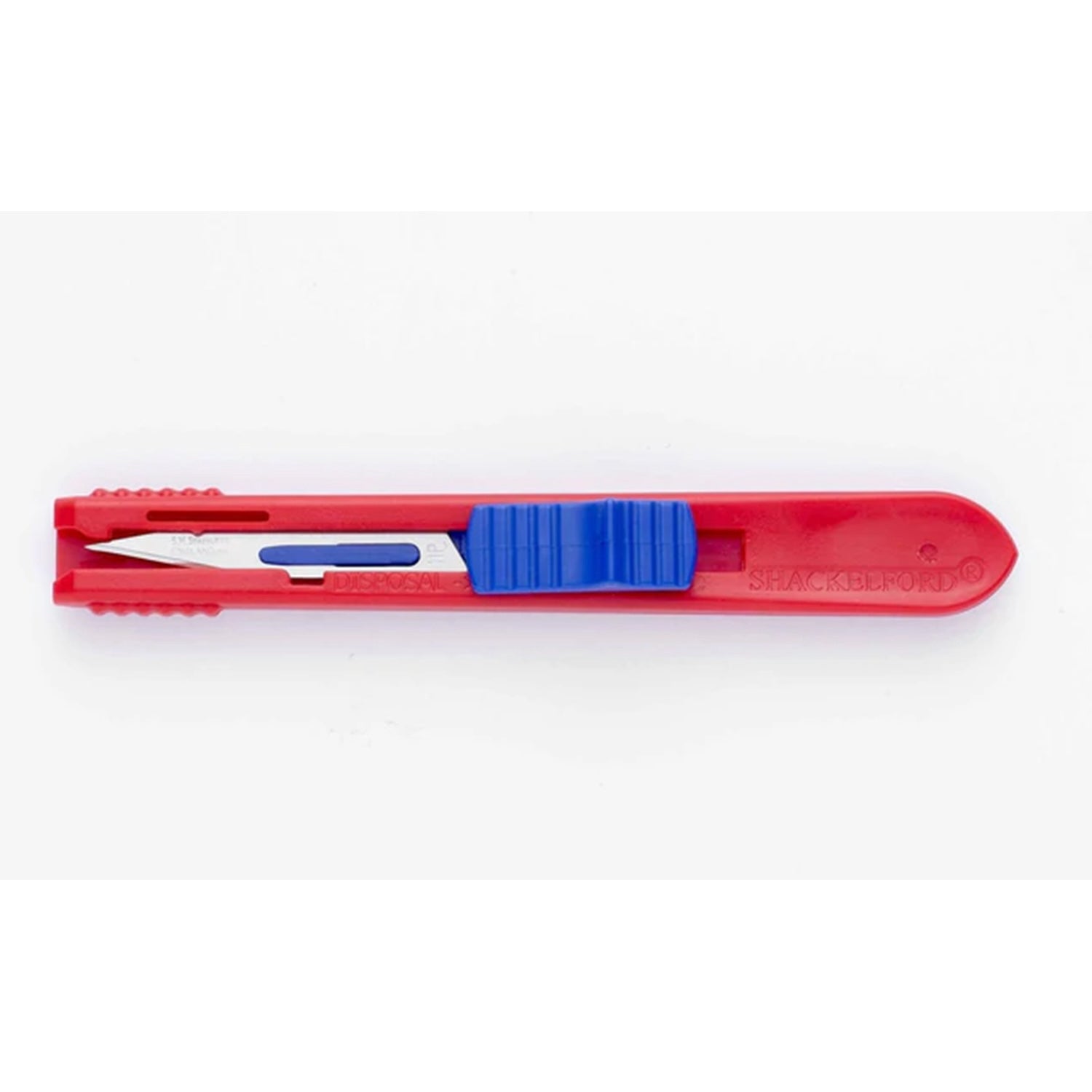 Swann Morton Disposable Scalpels with Retractable Blade No' 11 | Pack of 25 (1)