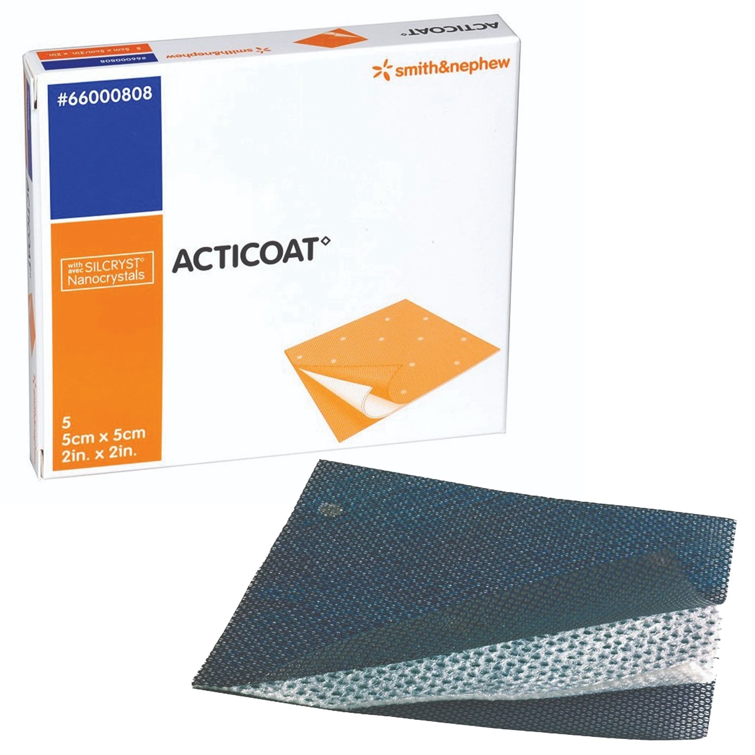 Acticoat Dressing | 5 x 5cm | Pack of 5 (2)