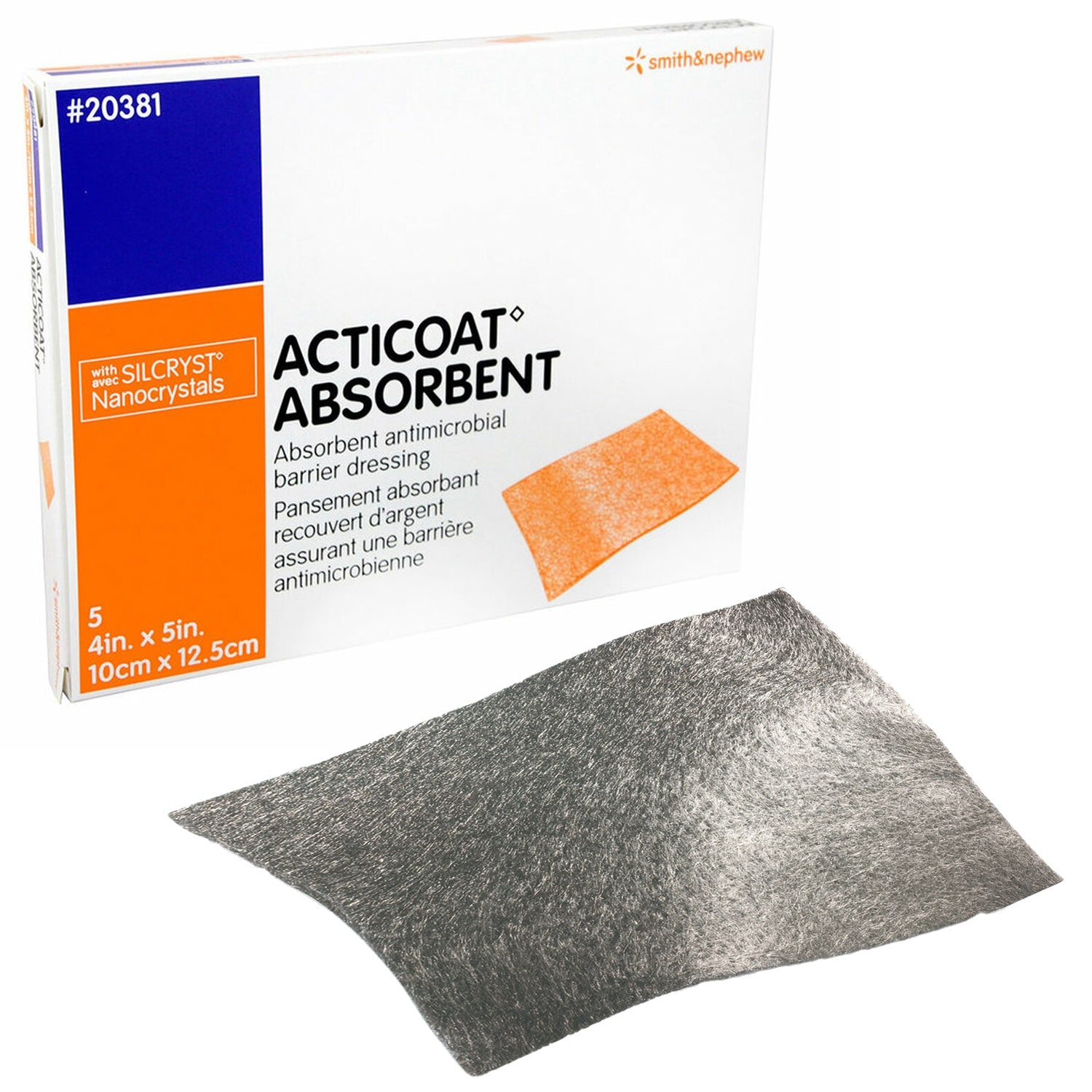 Acticoat Absorbent Dressing | 10 x 12.5cm Acticoat Absorbent Dressing | 10 x 12.5cm