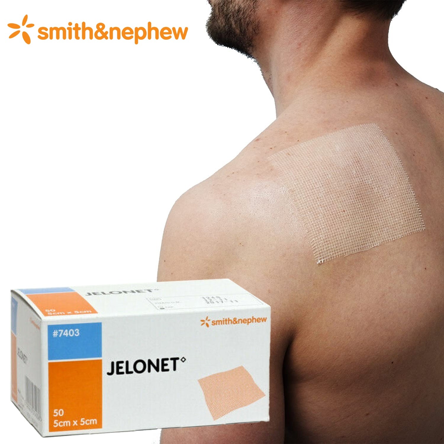 Jelonet Dressing | 5 x 5cm BP | Pack of 50 (3)