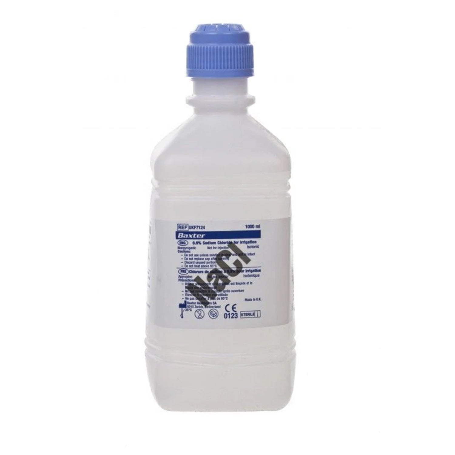 Baxter NaCI 0.9% Sodium Chloride (Saline) | 1L | Bottle | Pack of 6