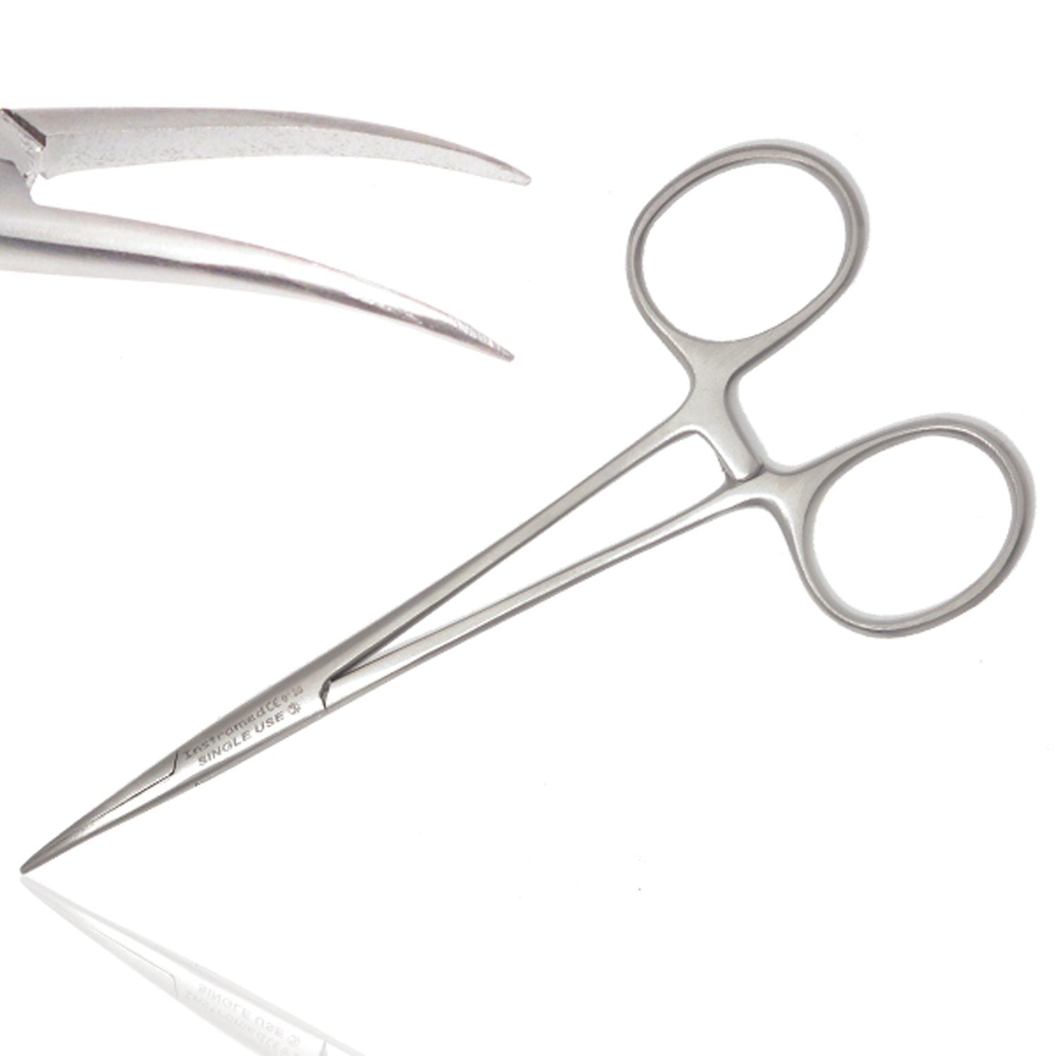 Instramed NSV Sharp Haemostat | Curved/Sharp Jaws | 12.5cm | Single