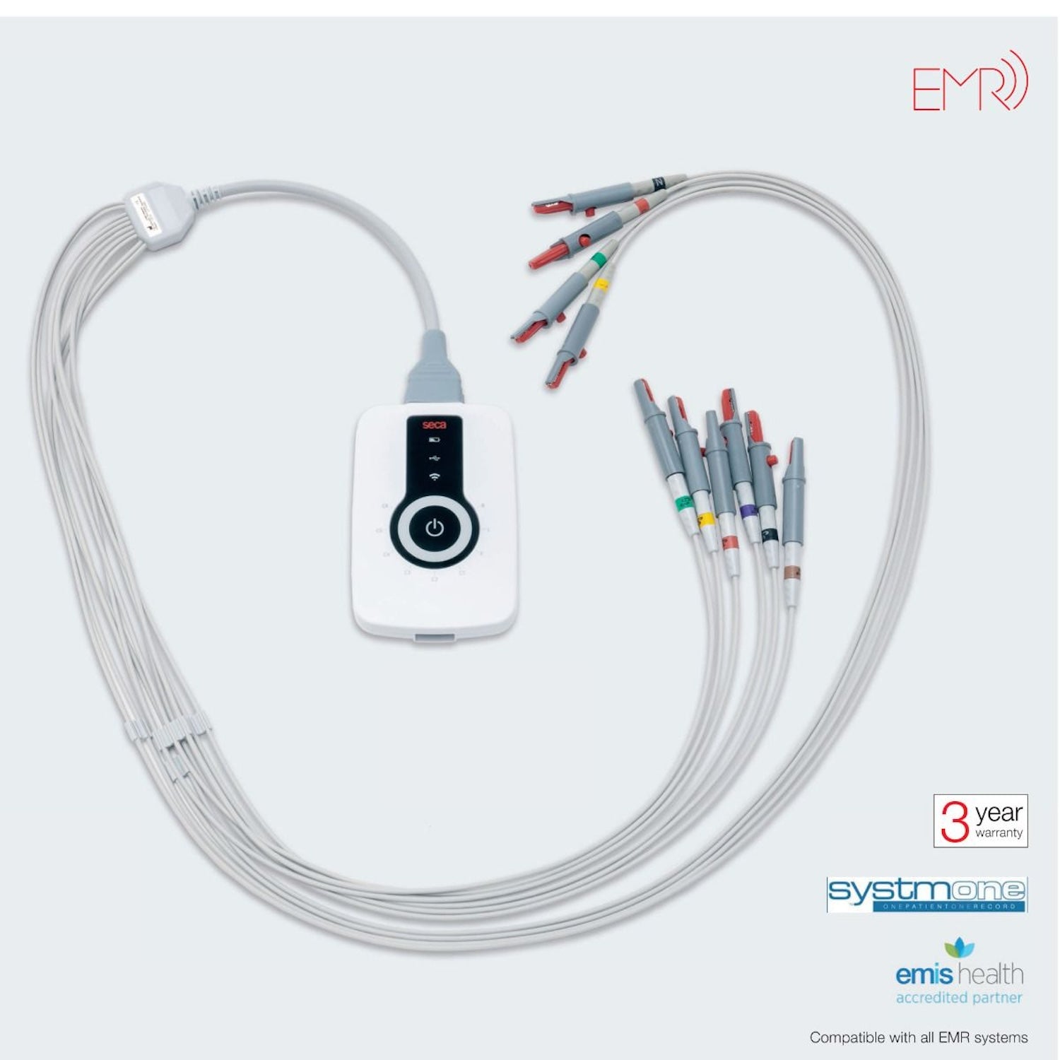 Resting ECG with USB & Bluetooth interface