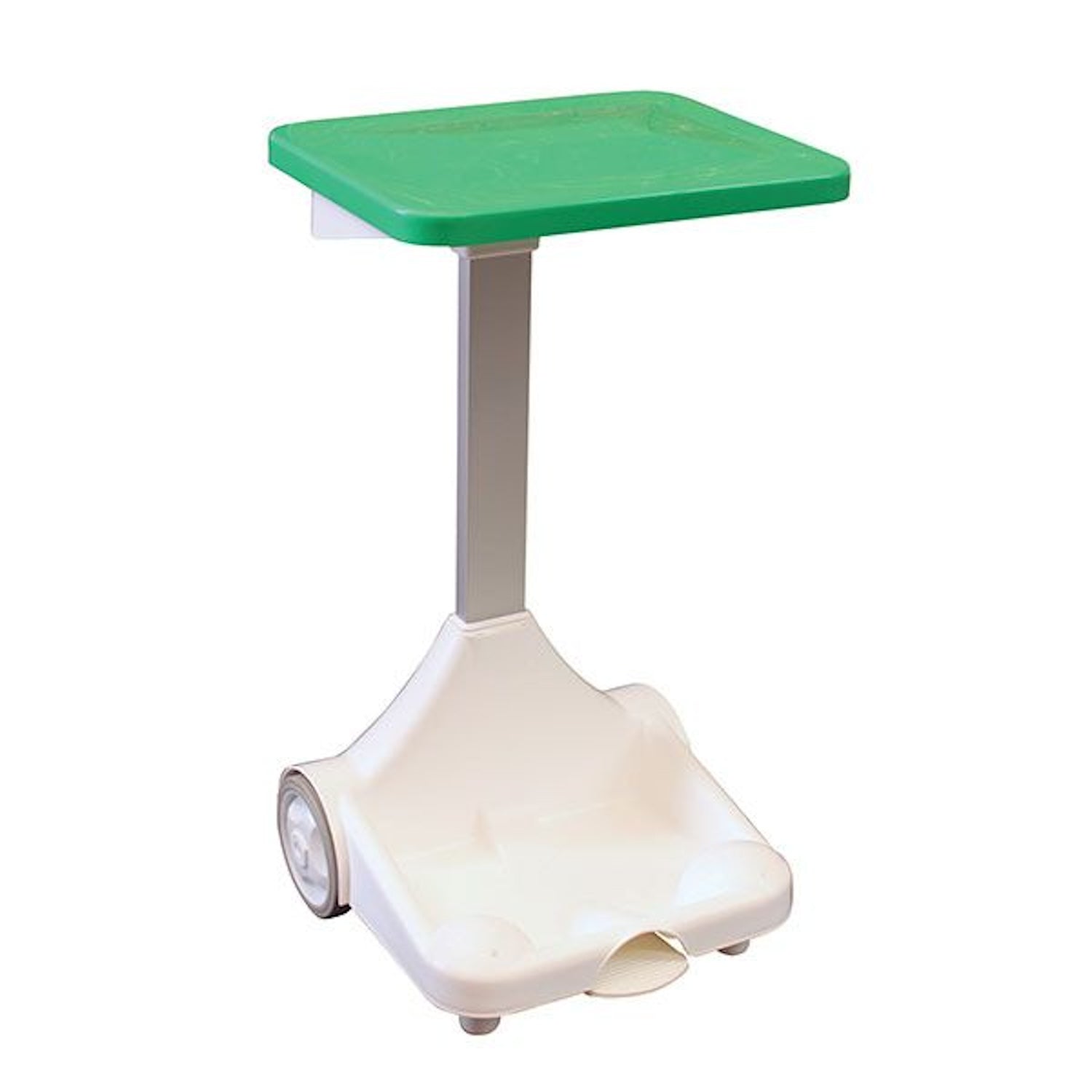 Plastic Free Standing Sack Holder | White Body | Green Lid