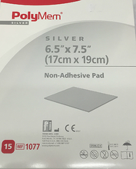 Polymem Silver Dressing | 16.5 x 18cm Polymem Silver Dressing | 16.5 x 18cm
