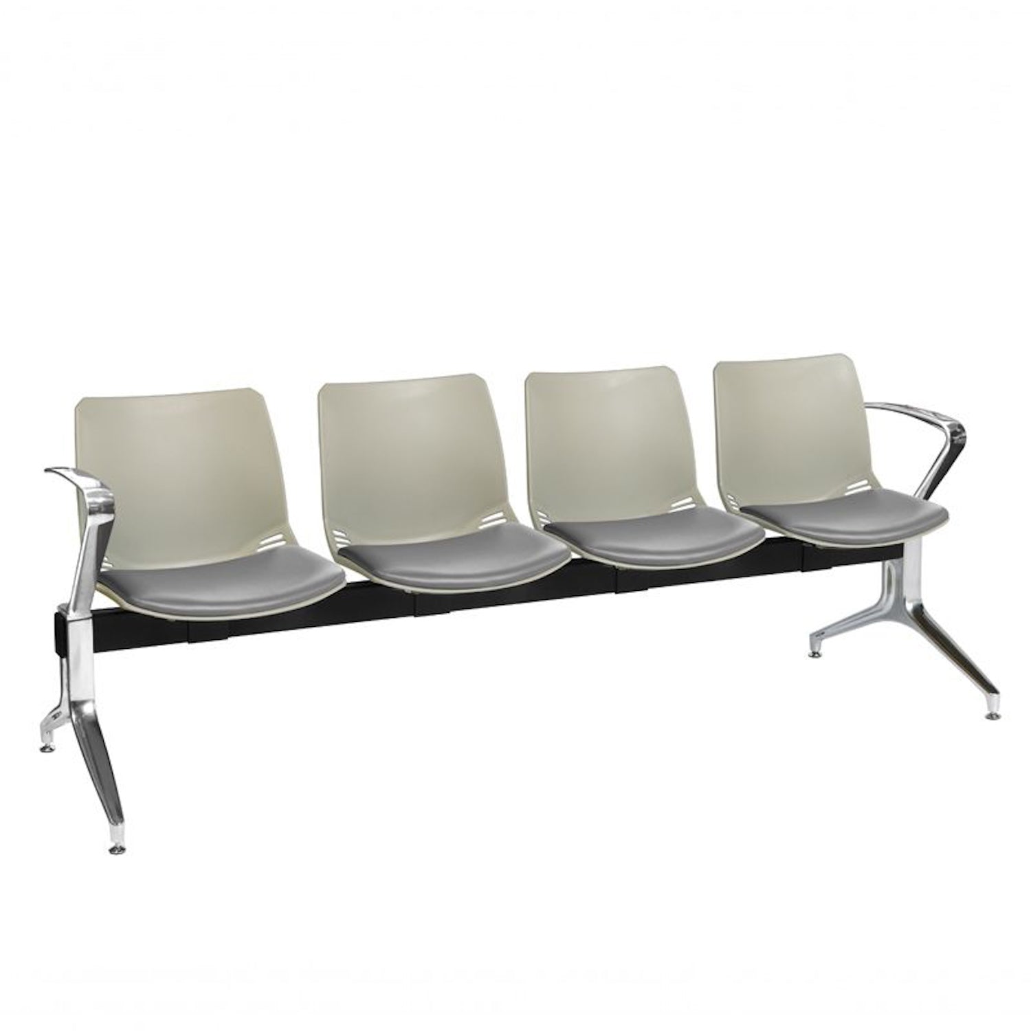 Neptune Visitor 4 Seat Module 4 Moulded Seats | Grey