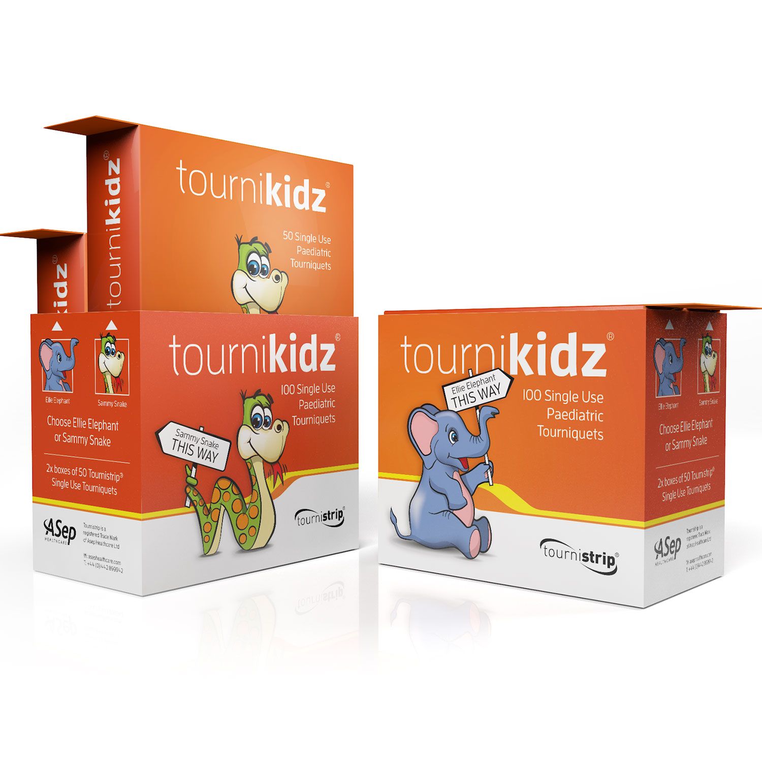 ASep tournikidz Tourniquet | Single Use | Pack of 100