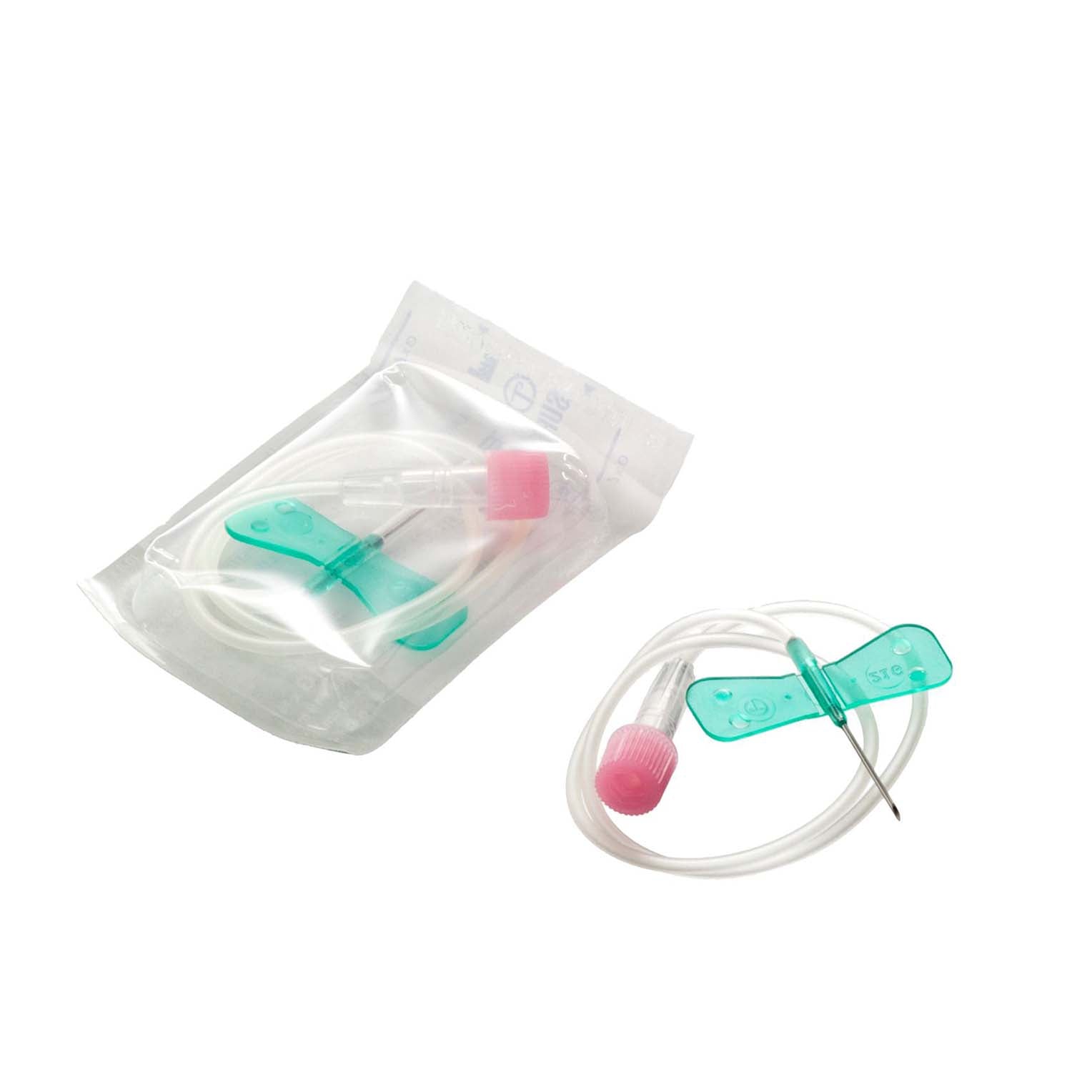 Terumo Surflo Cannula Intravenous Winged Infusion Set | Green | 23G x 30cm | Pack of 50 (1)