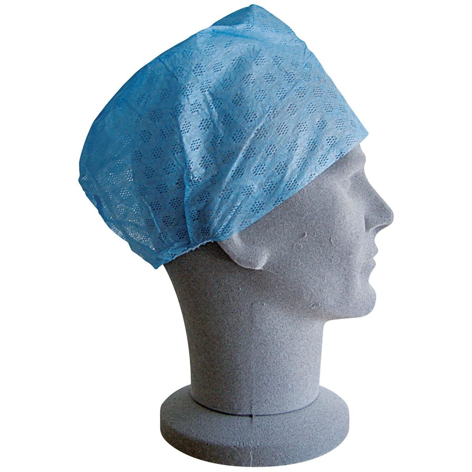 Universal Blue Theatre Caps | Elastic Backs | Pack of 100