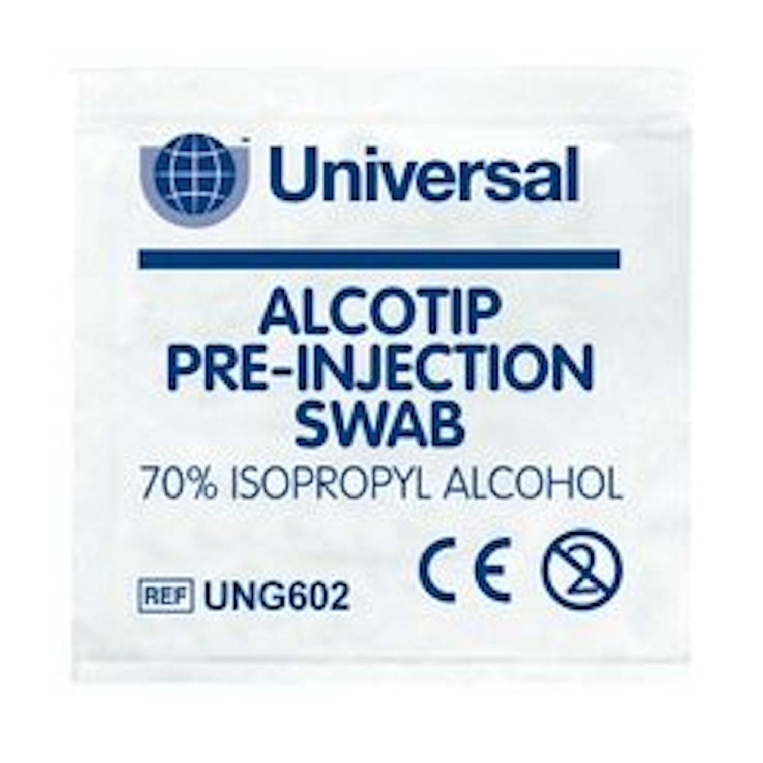 PDI Alcotip Swab 3 x 3cm 70% Alcohol | Pack of 100 (4)